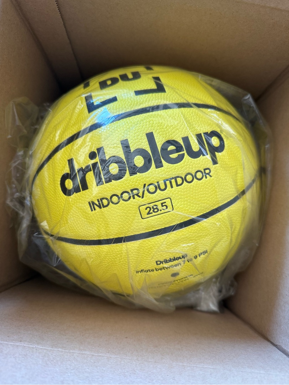 Dribbleup Indoor/Outdoor Basketball - size 28.5